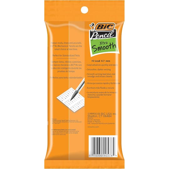 BIC® Mechanical 0.7mm Pencils, 3 Packs of 10
